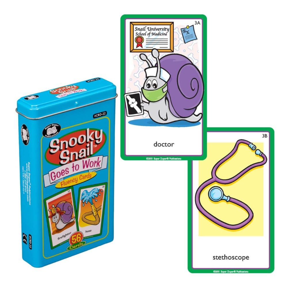 Snooky Snail™ Goes to Work Fluency Card Deck