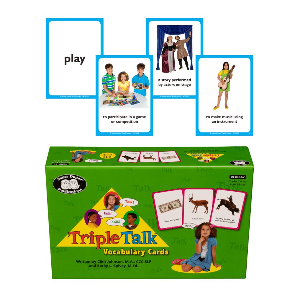 Triple Talk™ Vocabulary Cards