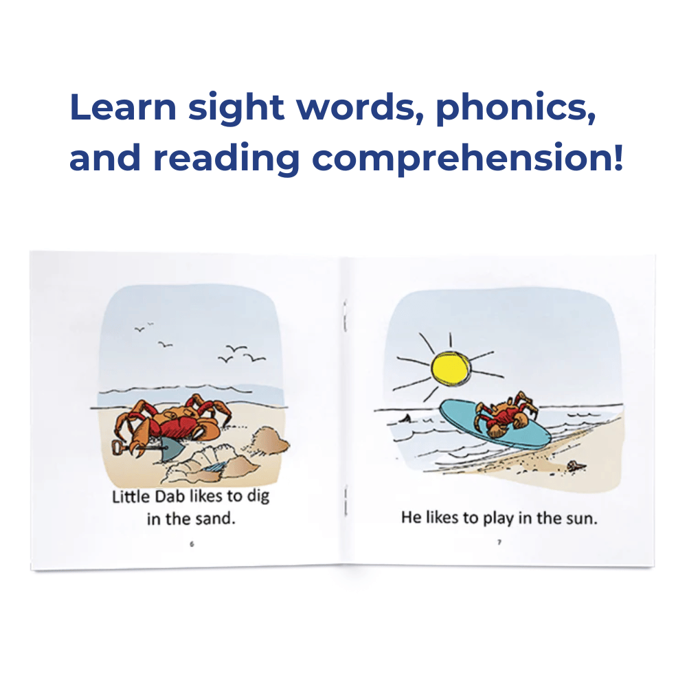 Easy-for-Me™ Children's Readers: Learn sight words, phonics, and reading comprehension!