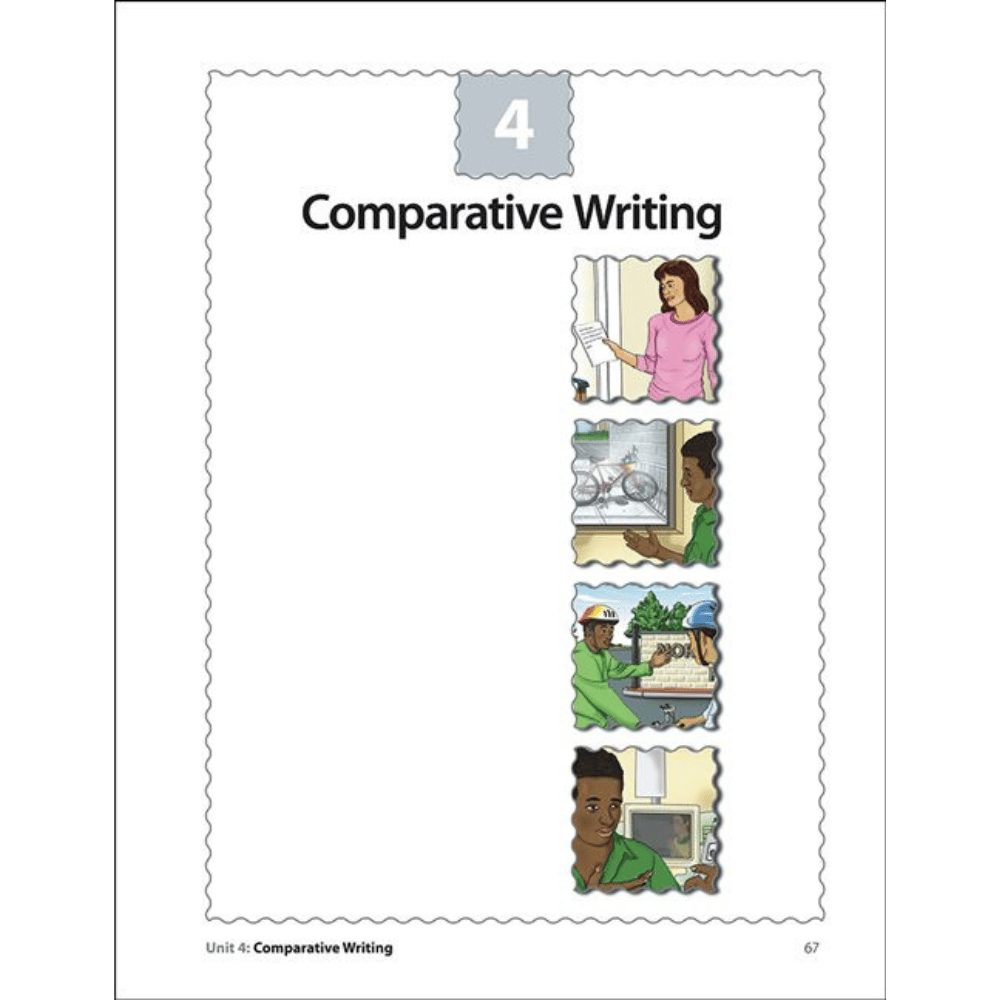 Comparative Writing curriculum book cover page 