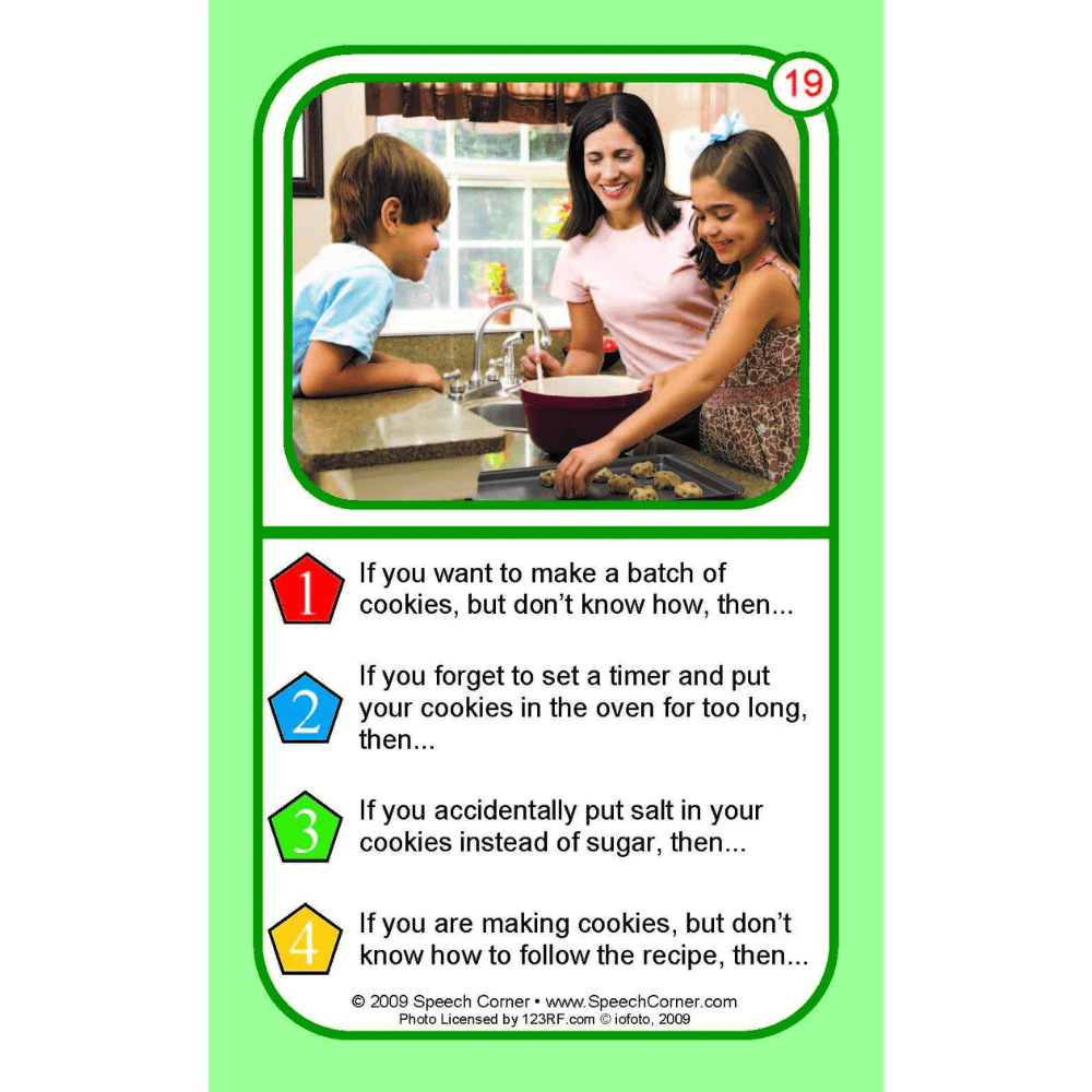 Critical Thinking If/Then Double Dice Deck Card 19