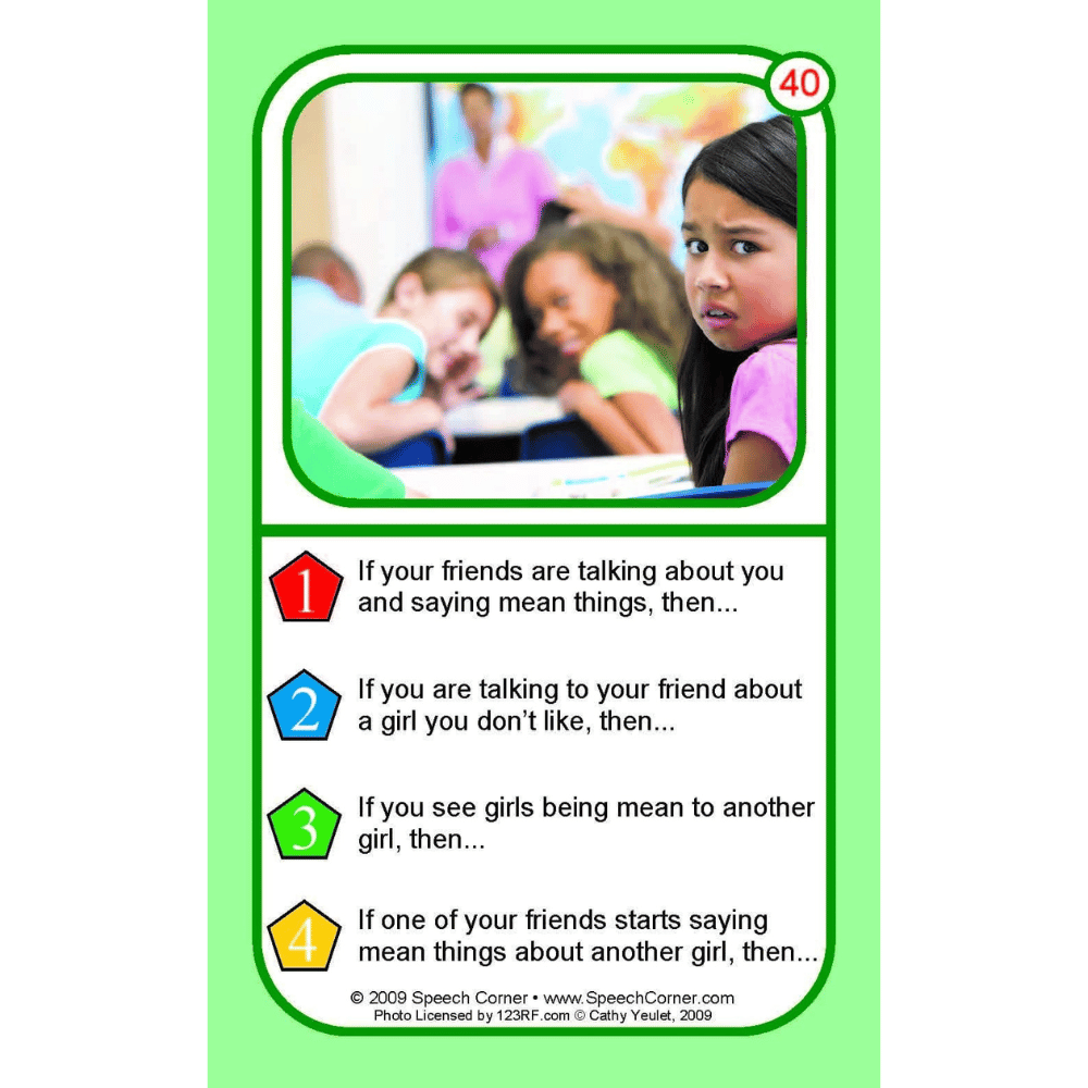 Critical Thinking If/Then Double Dice Deck Card 40