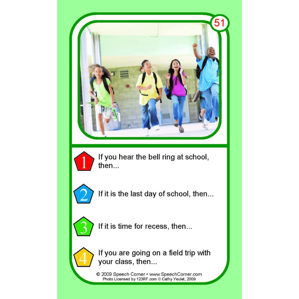 Critical Thinking If/Then Double Dice Deck Card 51