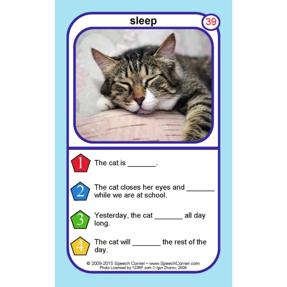 Irregular Verbs Double Dice Add-On Deck