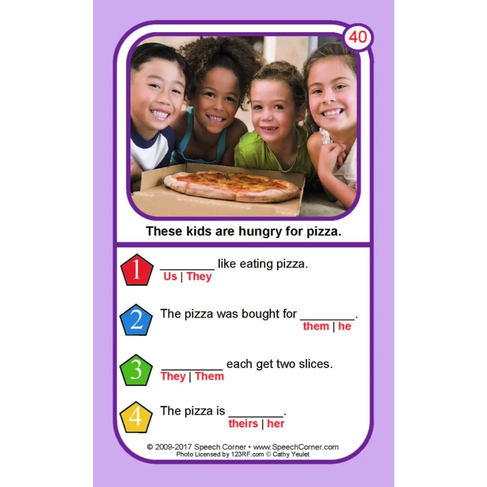 Pronouns Double Dice Add-On Deck