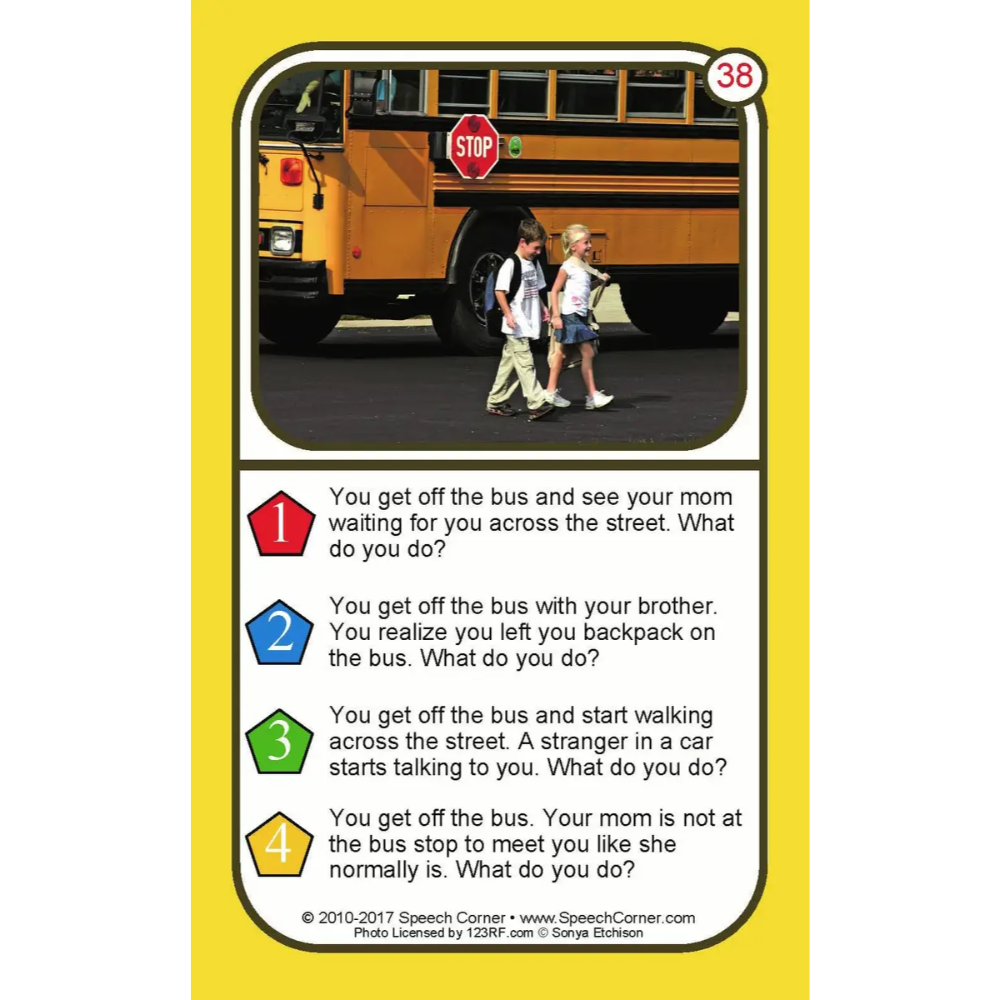 Social Situations (At School) Double Dice Add-On Deck