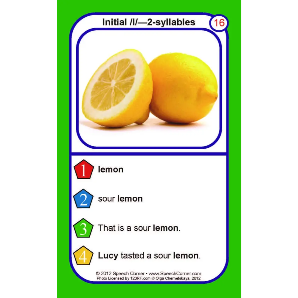 Articulation Double Dice Add-On Deck (CH, F, G, K, L, R, S, SH, TH, R/S/L Clusters)