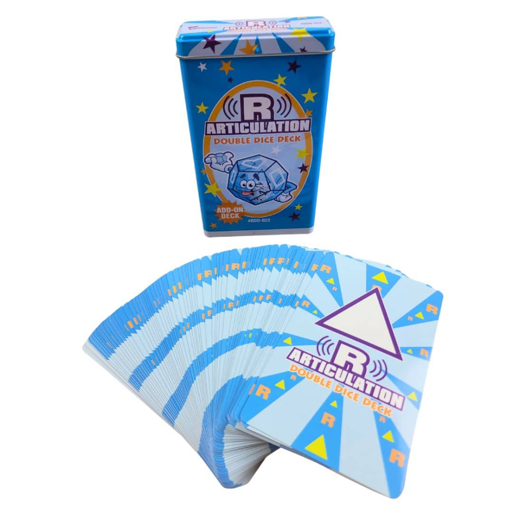 Articulation Double Dice Add-On Deck (CH, F, G, K, L, R, S, SH, TH, R/S/L Clusters)