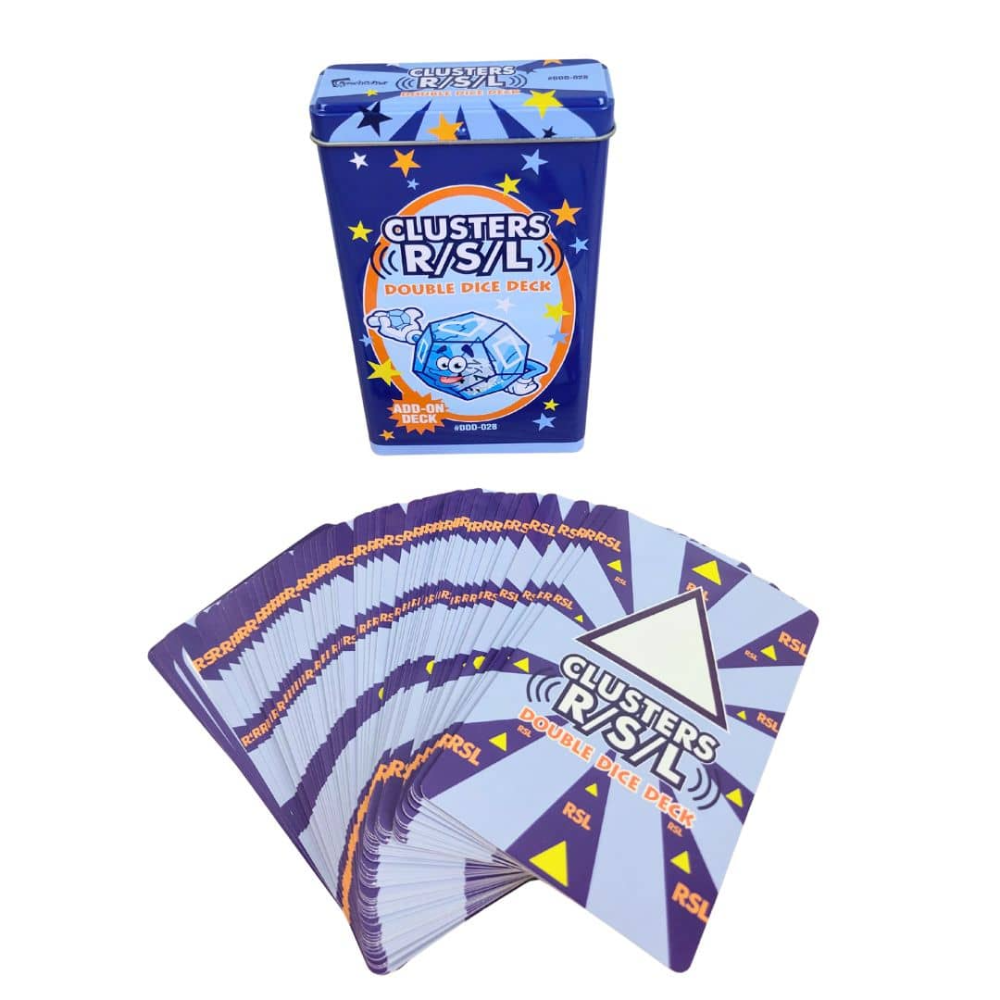 Articulation Double Dice Add-On Deck (CH, F, G, K, L, R, S, SH, TH, R/S/L Clusters)