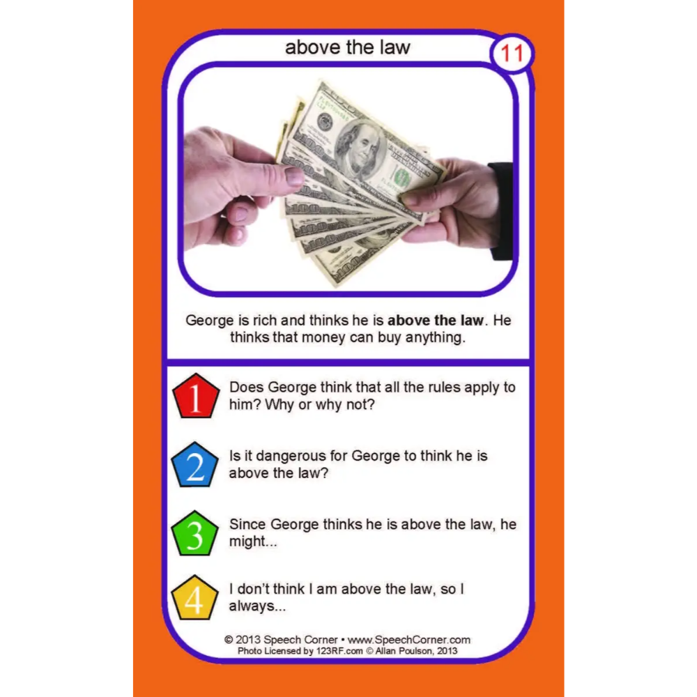 Idioms Double Dice Add-On Deck