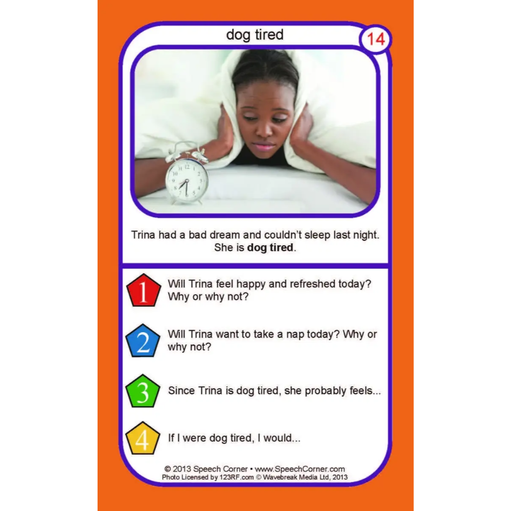 Idioms Double Dice Add-On Deck