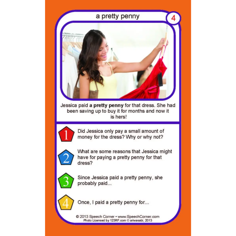 Idioms Double Dice Add-On Deck