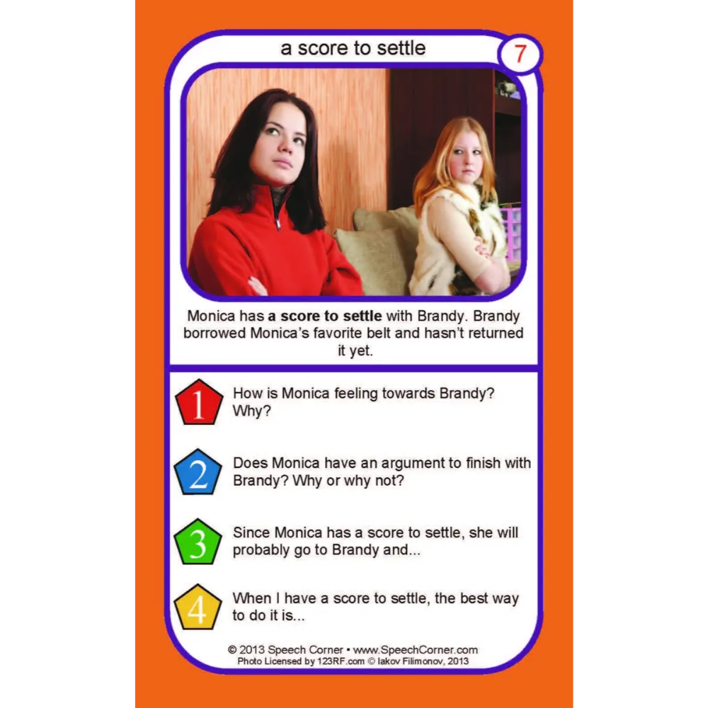 Idioms Double Dice Add-On Deck