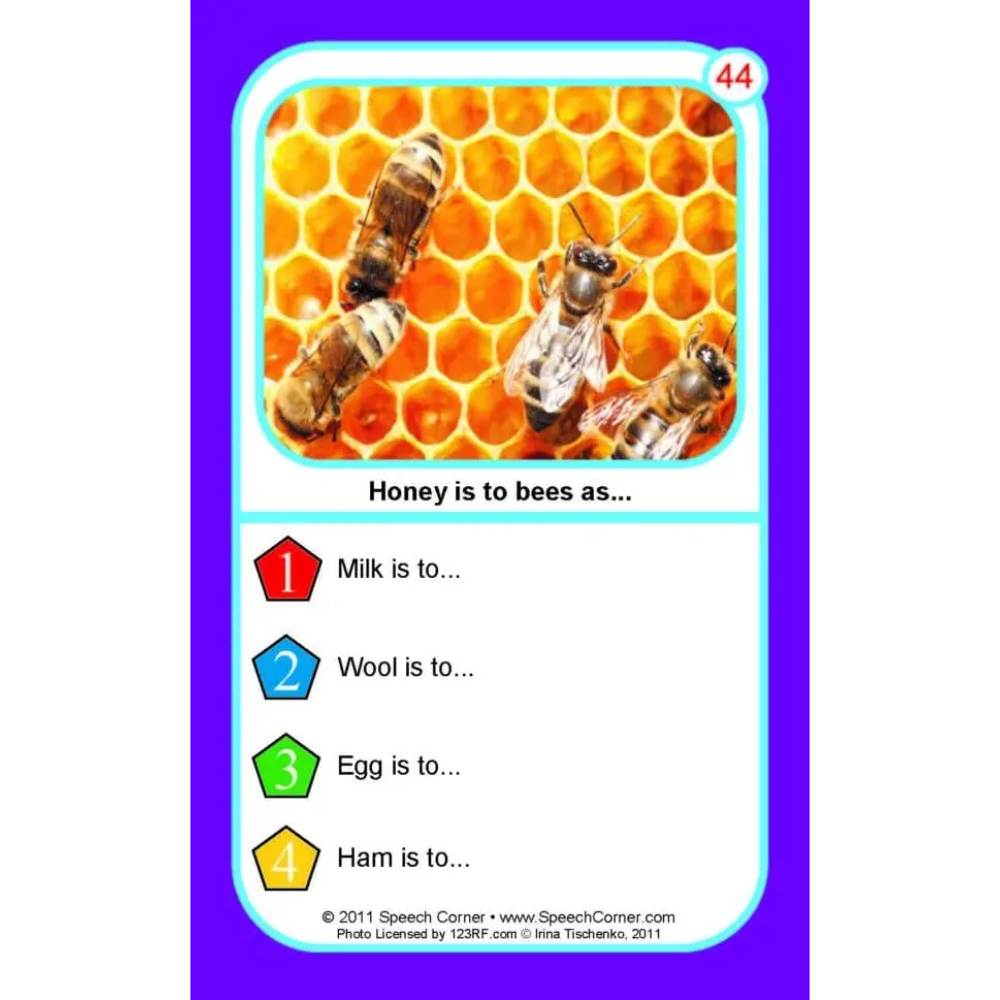 Analogies Double Dice Add-On Deck