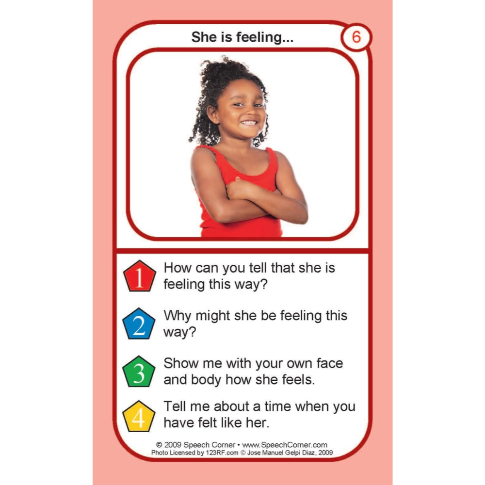 Feelings And Emotions Double Dice Deck