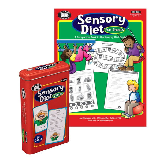 Sensory Diet Cards & Fun Sheets Combo
