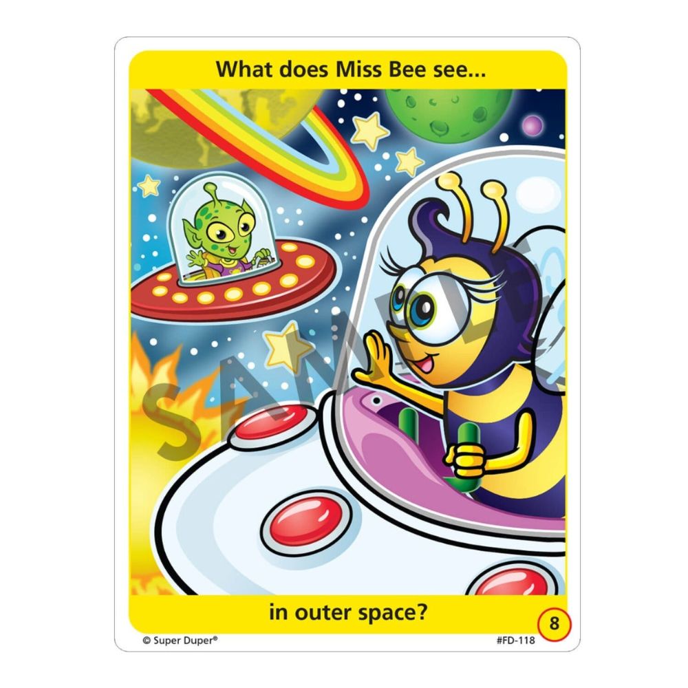 What Does Miss Bee See? Fun Deck