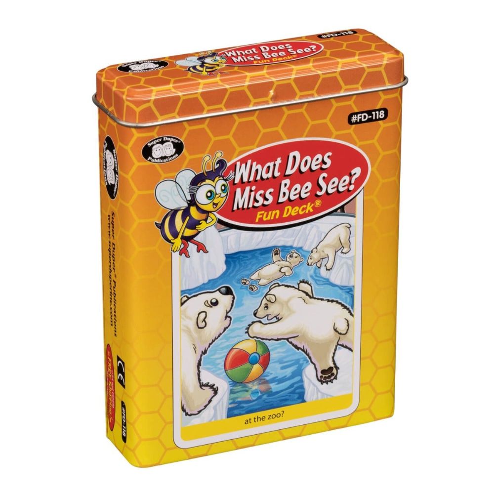 What Does Miss Bee See? Fun Deck Children's Language Skills Canada