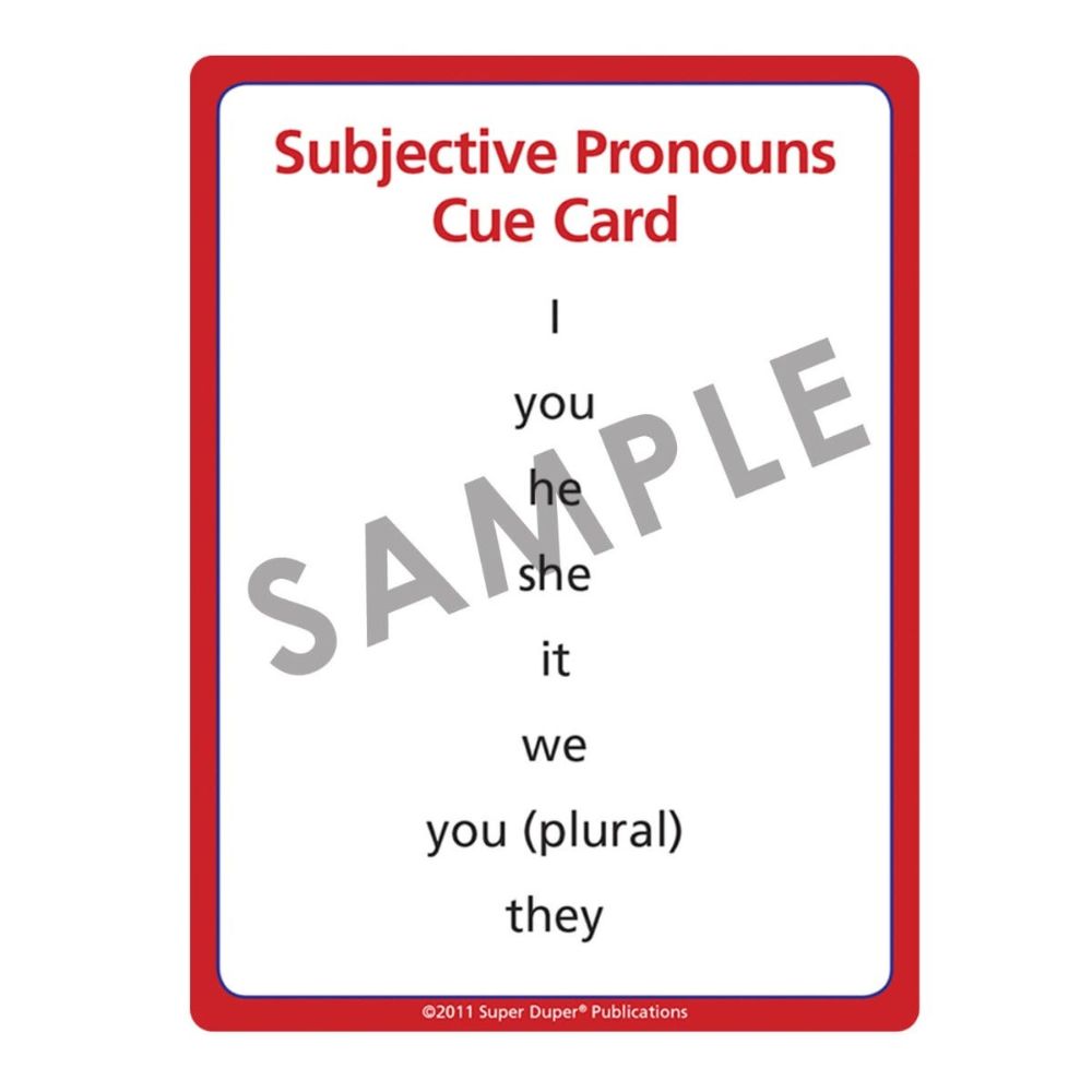 120 Pronoun Fill-in Sentence Cards