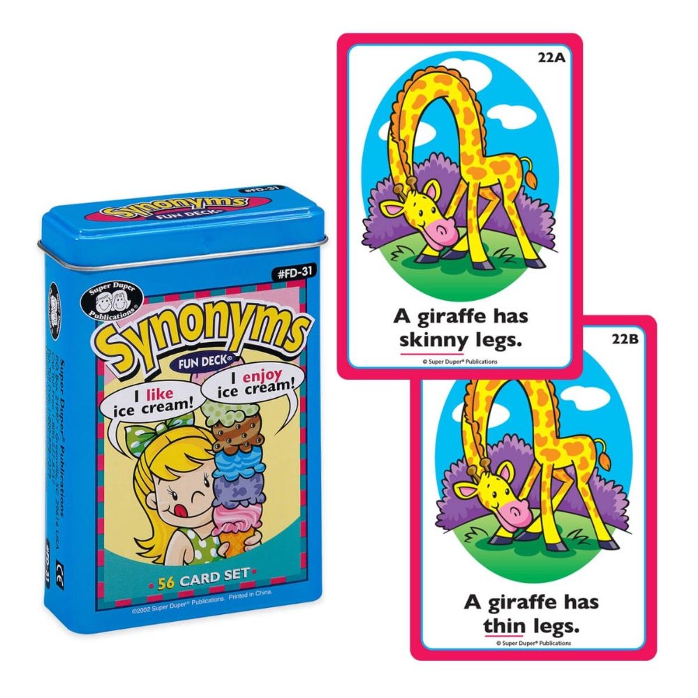 Synonyms Fun Deck® | Super Duper | Canada – Rejuvenate Resources