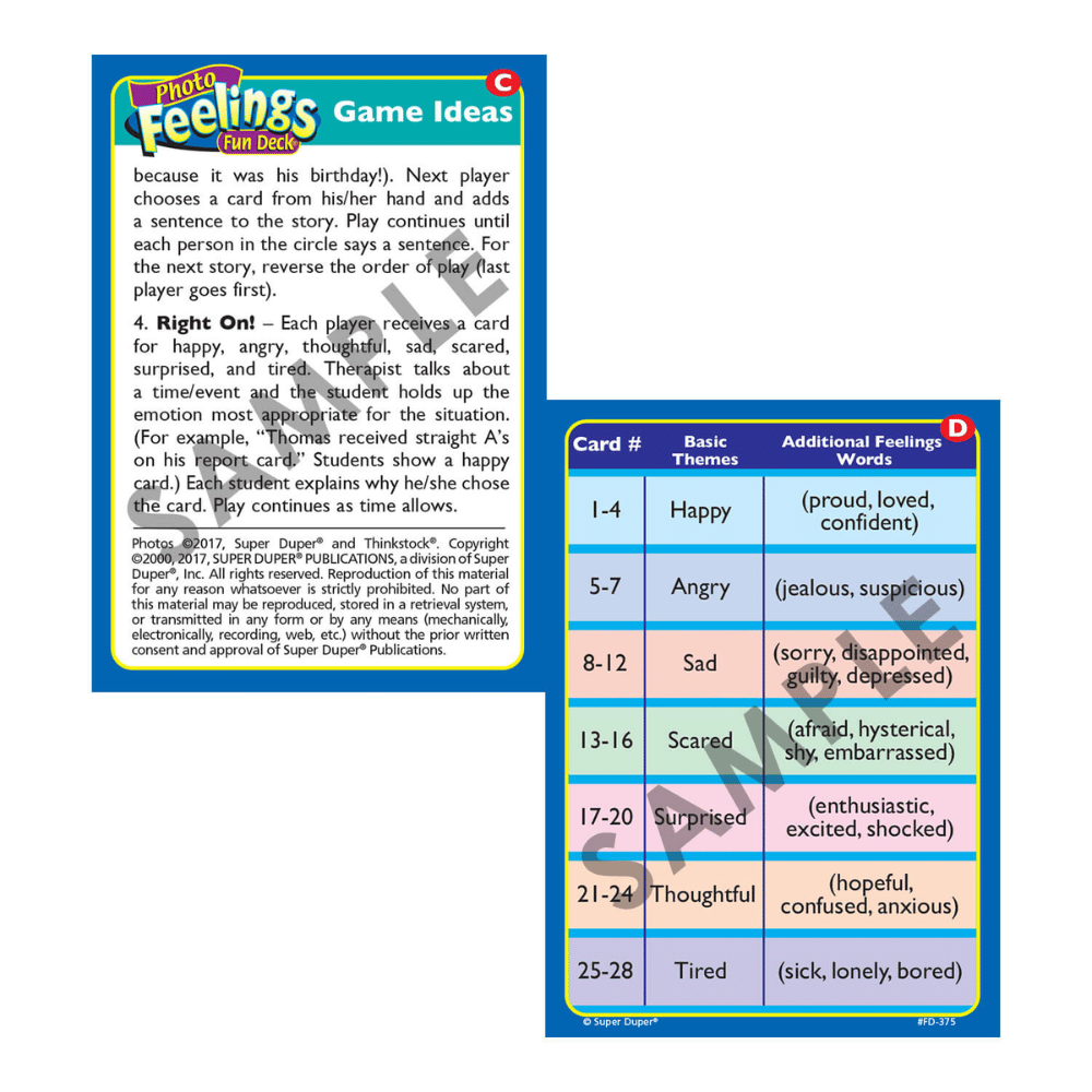 Photo Feelings Fun Deck®