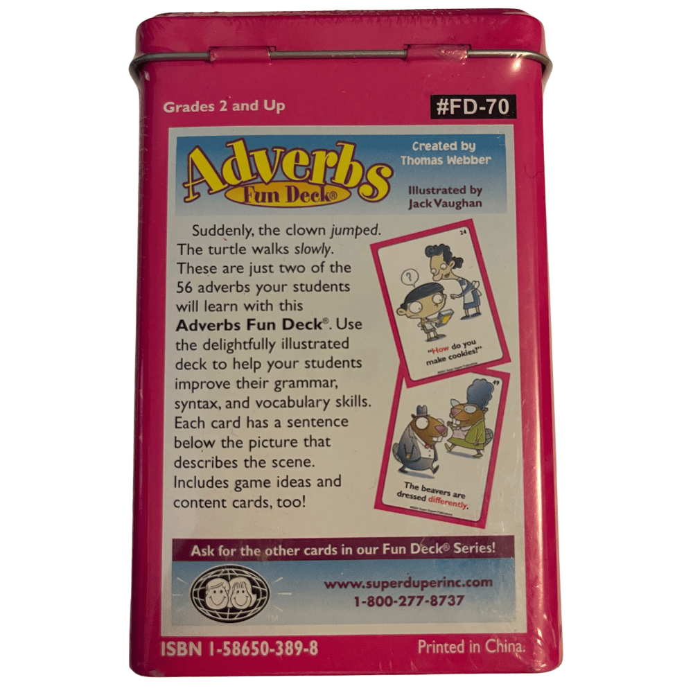 Adverbs Fun Deck®