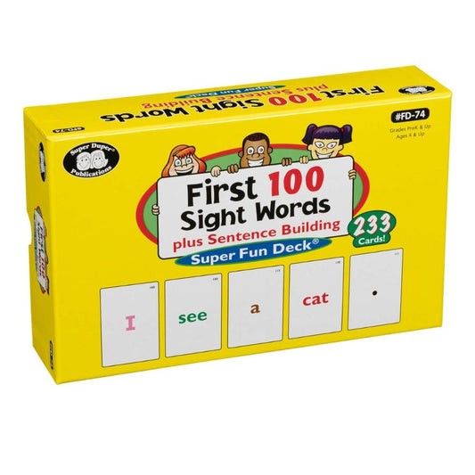 First 100 Sight Words Plus Sentence Building
