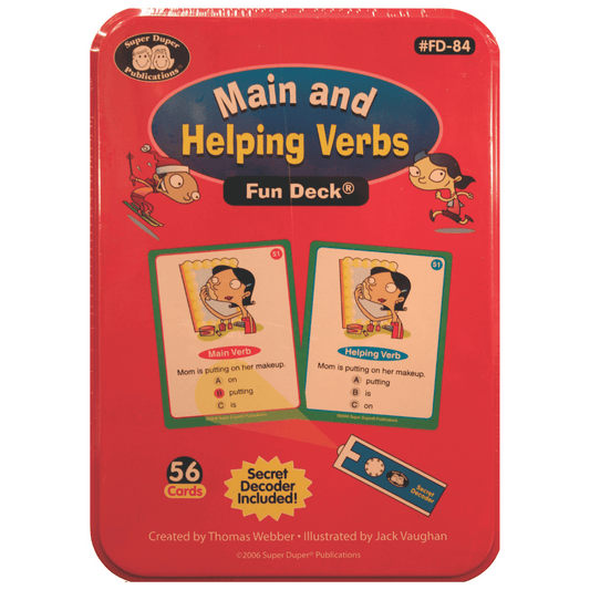 Main and Helping Verbs Fun Deck®