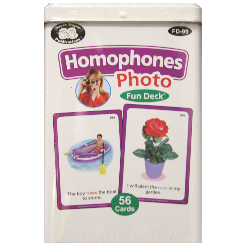 Homophones Photo Fun Deck®