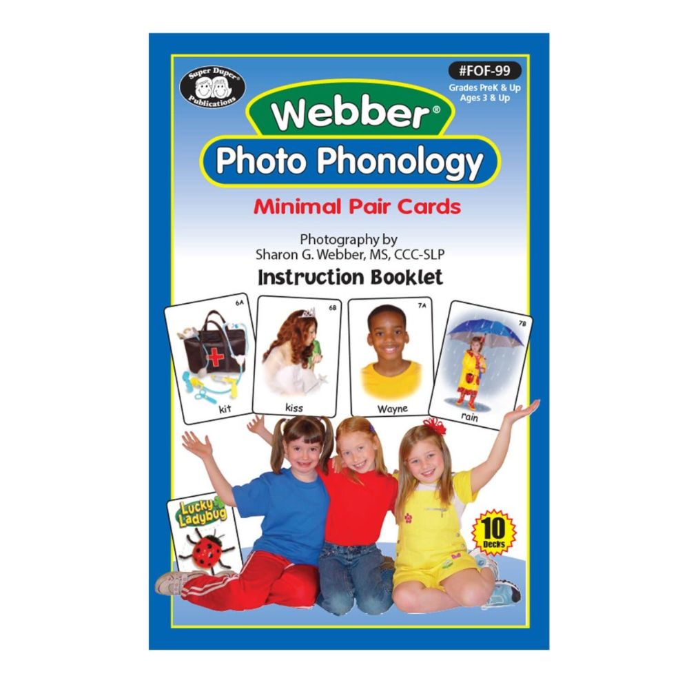 Webber® Photo Phonology Minimal Pair Cards