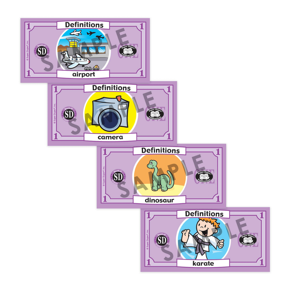 Go for the Dough® Board Game definitions cash