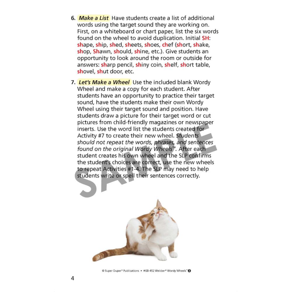 Text on a white background with a cat at the bottom
