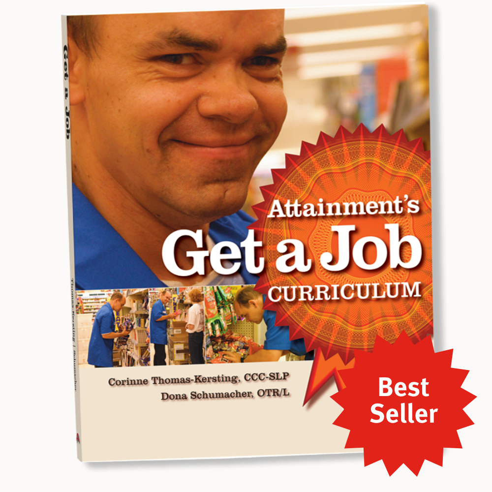Attainment's Get a Job Curriculum book 