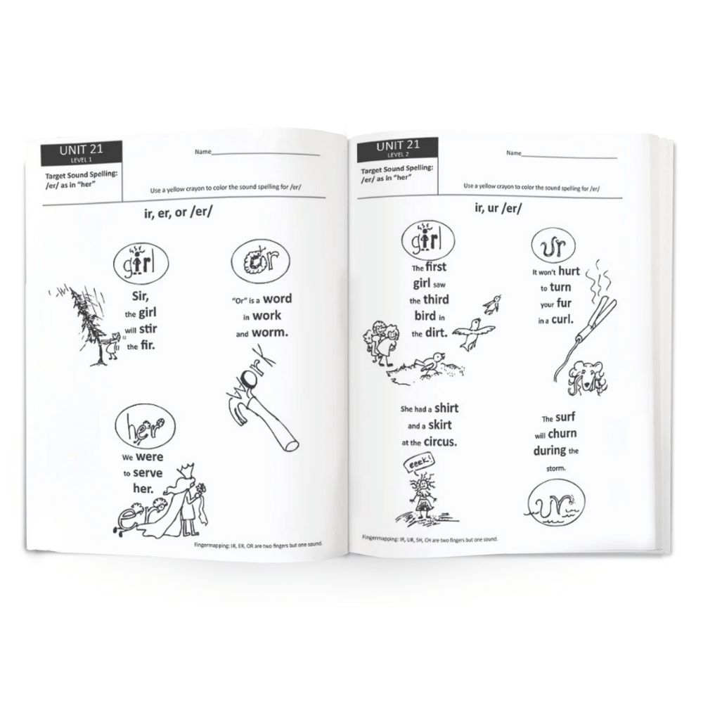 The Illustrated Book of Sounds & Their Spelling Patterns (3rd Edition) Unit 21