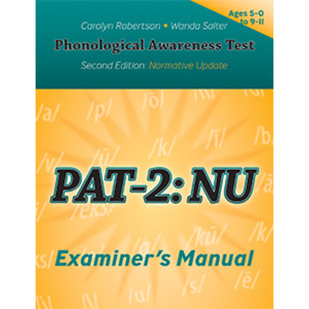 PAT-2:NU Examiner's Manual