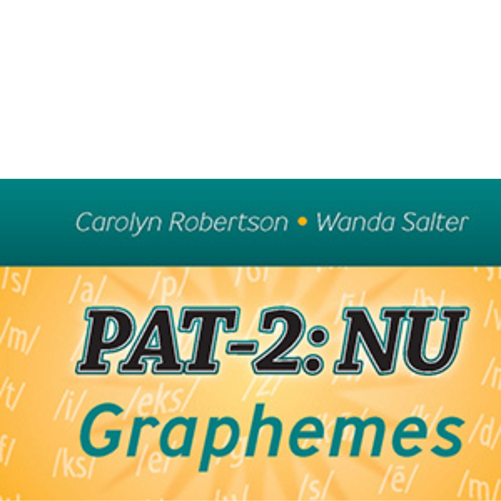 PAT-2:NU Phoneme-Graphemes Correspondence Stimuli Booklet