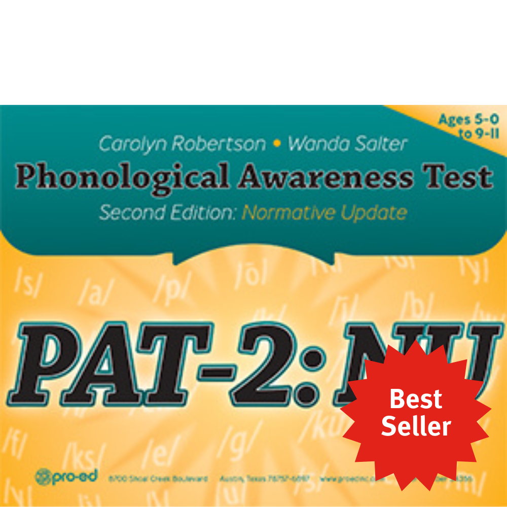 PAT-2:NU Phonological Awareness Test, Complete Kit