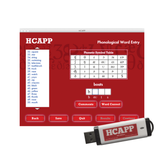 HCAPP: Hodson Computerized Analysis of Phonological Patterns