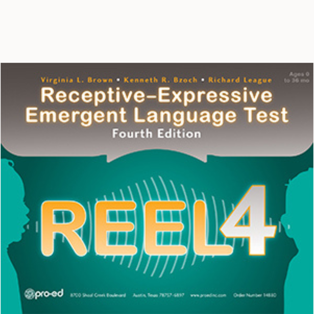 REEL-4: Receptive–Expressive Emergent Language Test (Fourth Edition) Kit