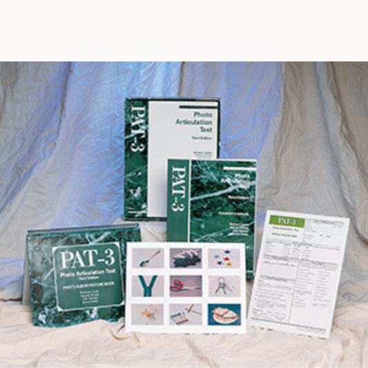 PAT-3: Photo Articulation Test (Third Edition) Complete Kit