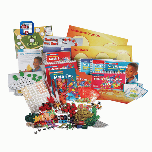 Early Numeracy Curriculum Plus, complete kit for teachers, math curriculum for students with developmental disabilities 