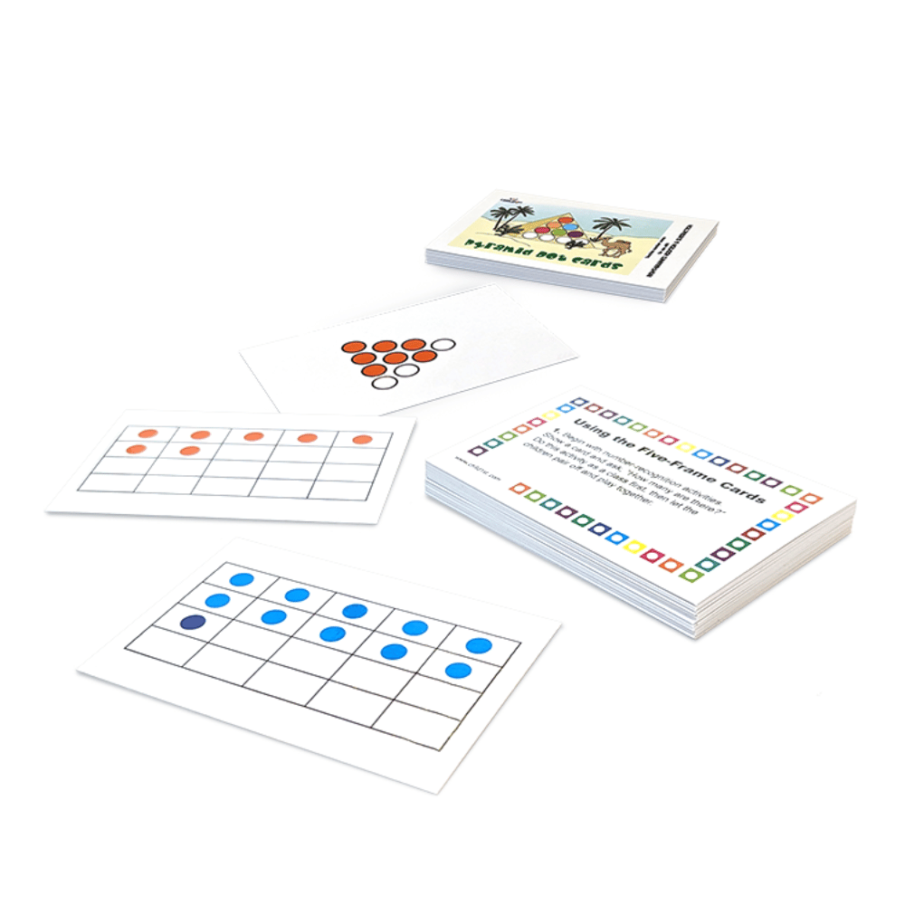 Right-Brained Addition & Subtractions Volume 1 Games Cards Sample