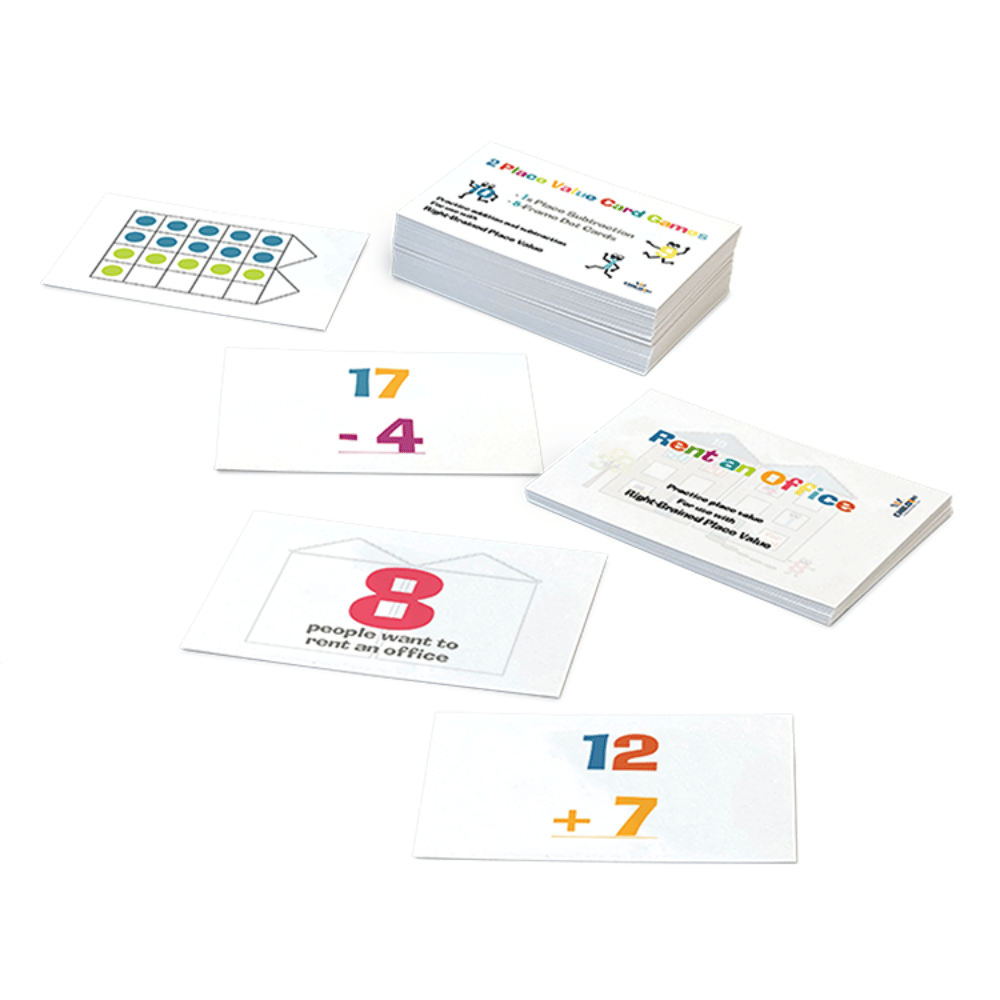 Right-Brained Addition & Subtractions Volume 2 Games Cards