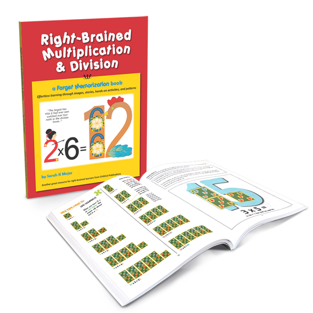 Right-Brained Multiplication & Division Book