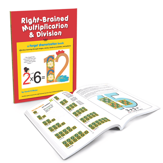 Right-Brained Multiplication & Division Book