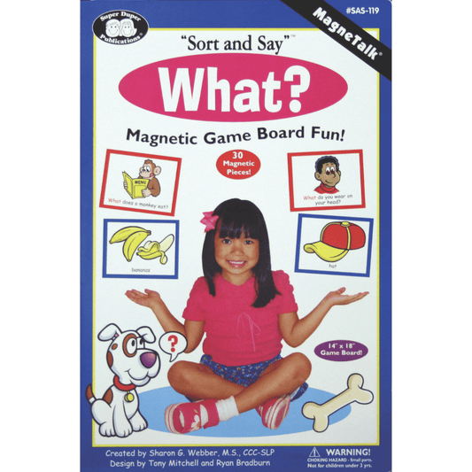 MagneTalk™ "Sort and Say" What? game board