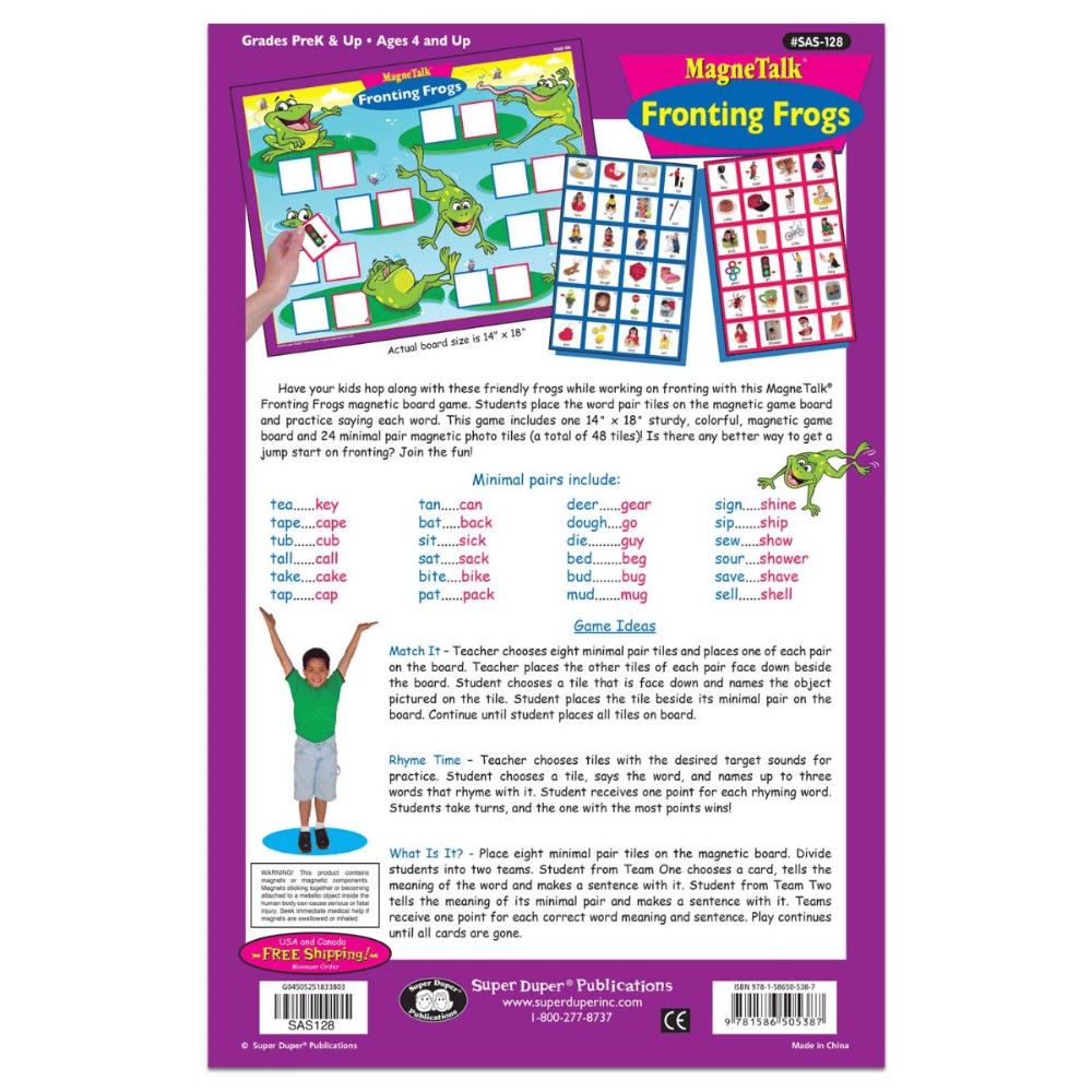 MagneTalk™ Articulation Game Boards
