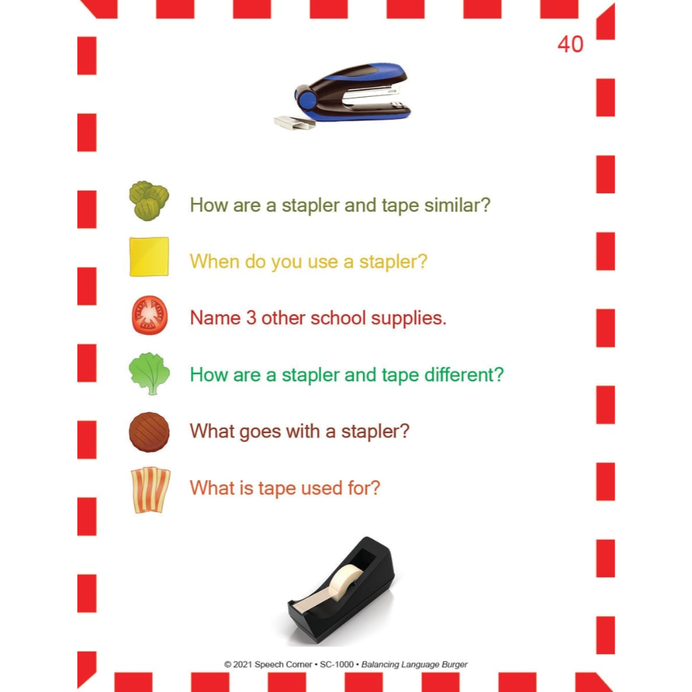 Balancing Language Burger