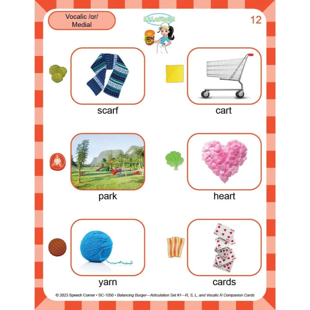 Balancing Burger Articulation Companion Card Bundle (All 3 Sets)