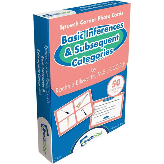Speech Corner Photo Cards: Basic Inferences & Subsequent Categories by Rachele Ellsworth, M.S.
